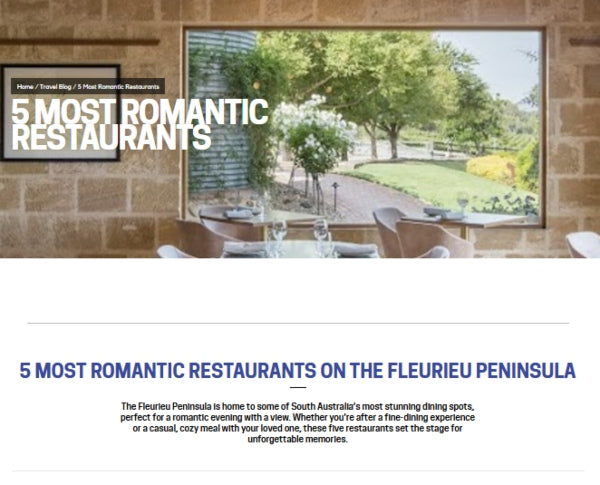 5 most romantic restaurants